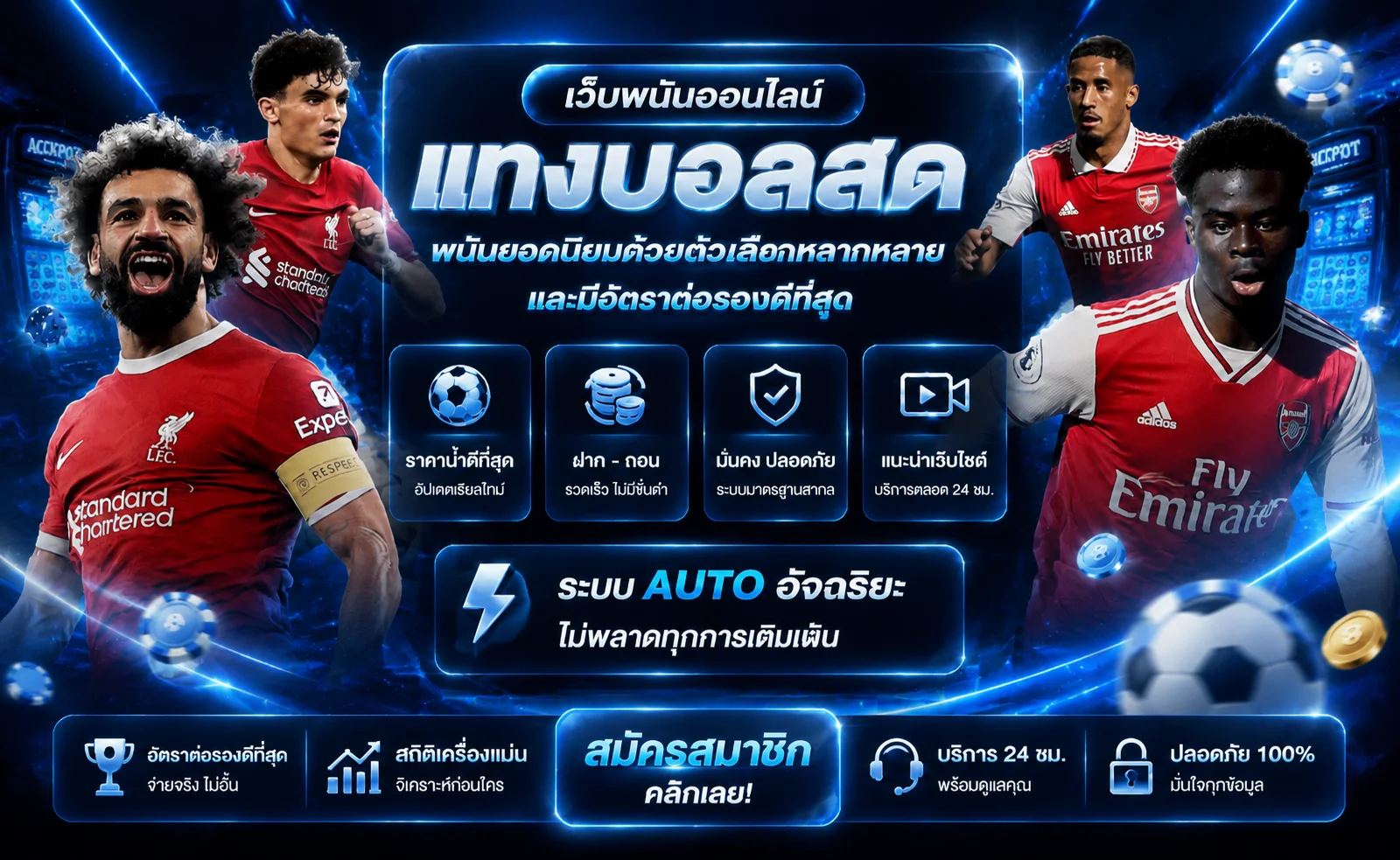 ข้อมูลกีฬาและแทงบอลสเต็ปบน CK88